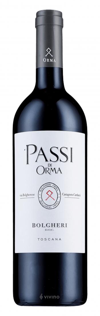 Toscana Rosso Passi di Orma Bolheri 